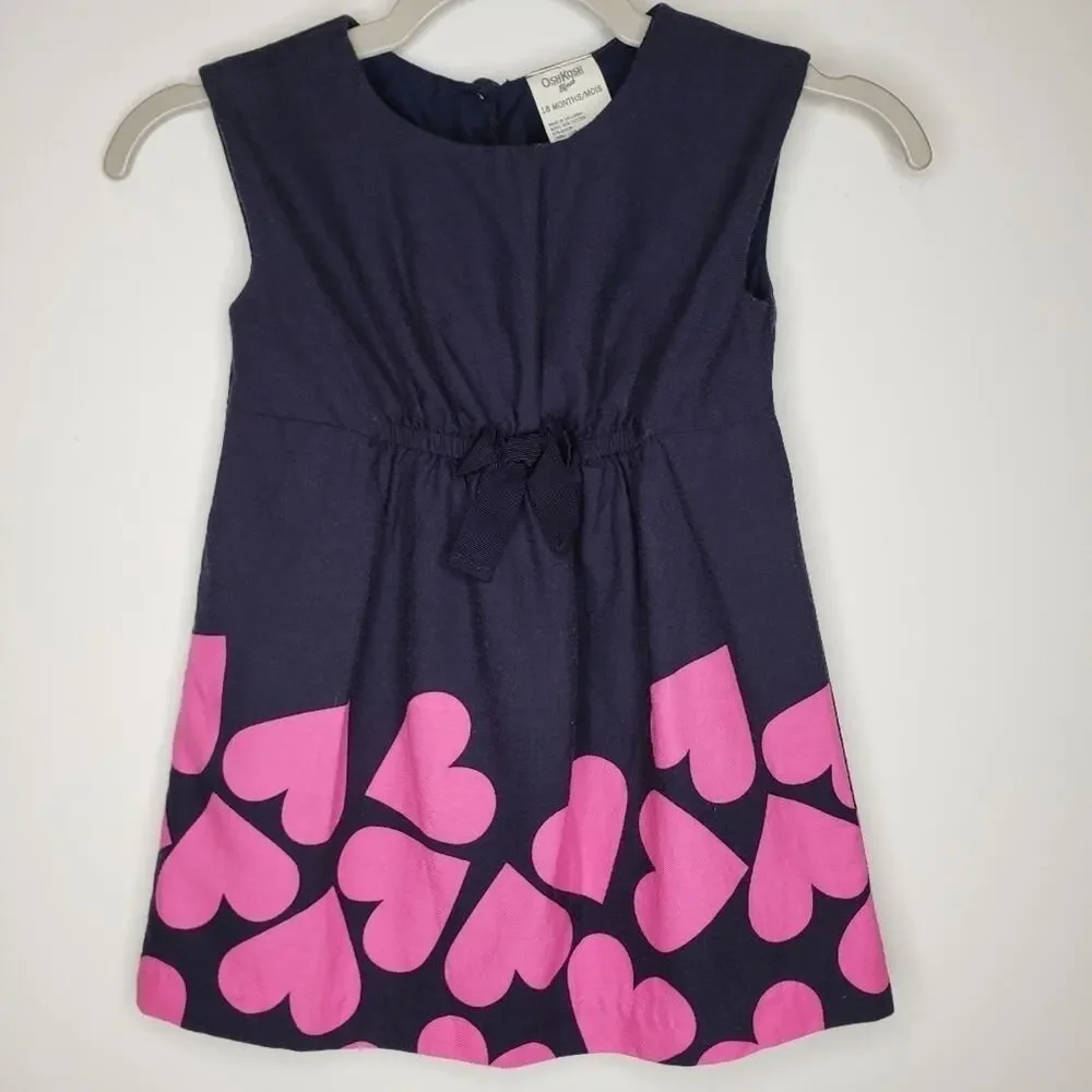 Oshkosh B'gosh Heart Dress 18 Months